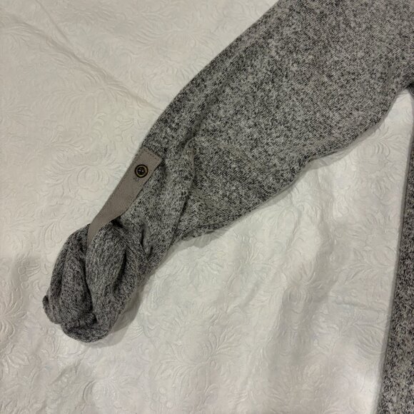 Philosophy Heather Gray Knit above knee Dress with Buttons xs - Picture 5 of 6